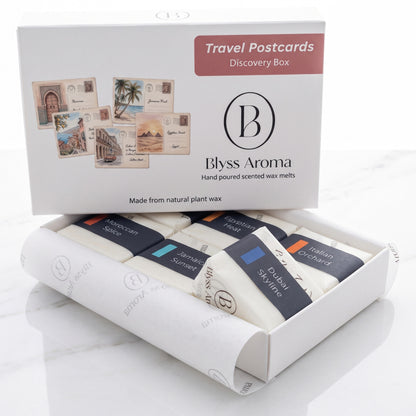 Travel Postcard Discovery Box